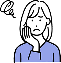 悩む女性