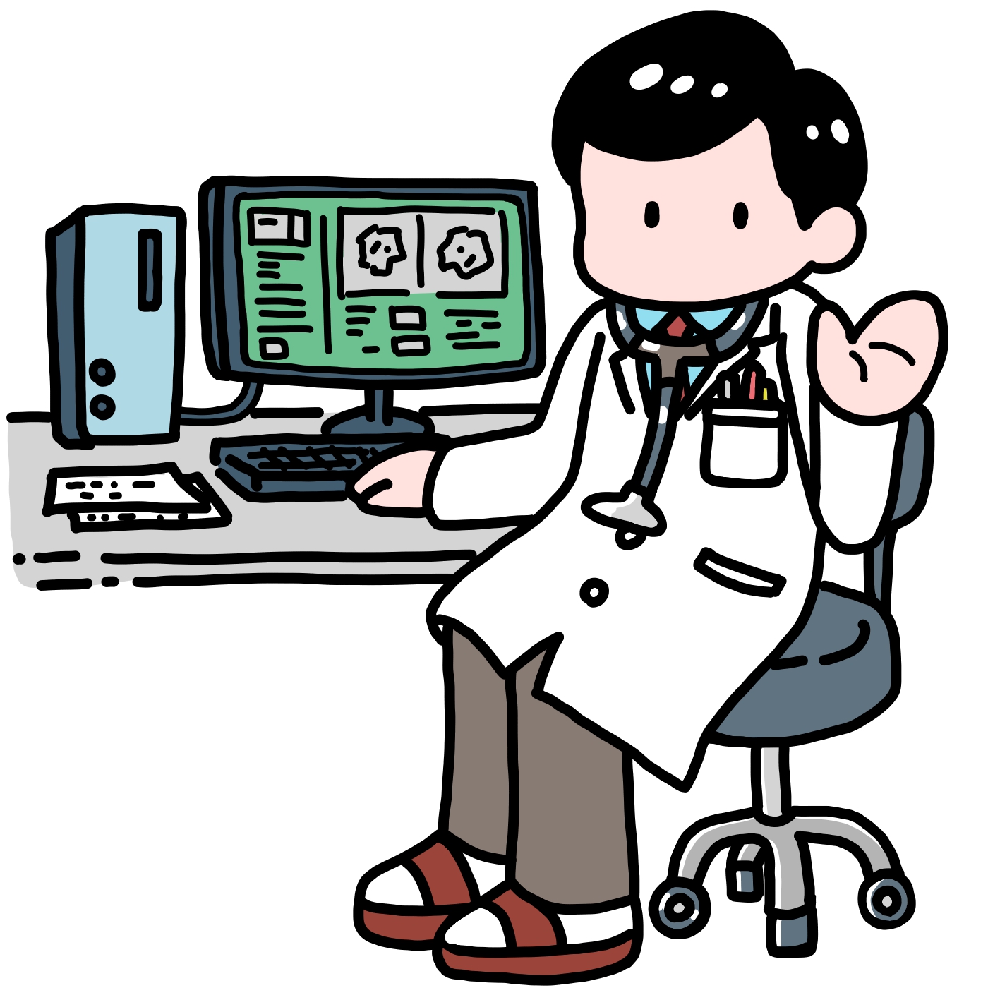 ドクターのイラスト ドクターのイラスト